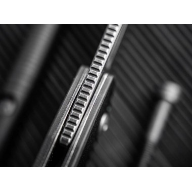 Нож складной BOKER Plus Nahal, Allum.Black, D2 клинок черн. P 8 см