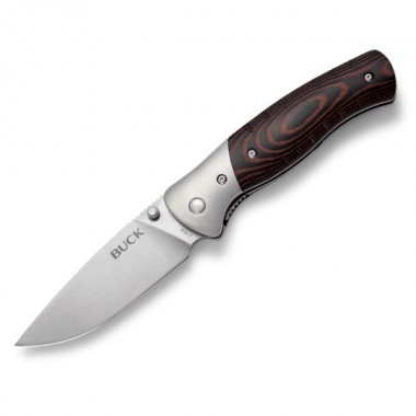 Нож складной BUCK 836 Selkirk, Micarta Brown/Black, 420HC клинок P 9,9 см