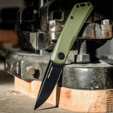 Нож складной Real Steel Luna Lite Green/Blackwash 