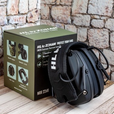 Активные наушники HL by ZOHAN EM026, NRR 22dB, Black