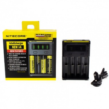 Зарядное устройство NITECORE New i4 18650/16340 (4x батареи)