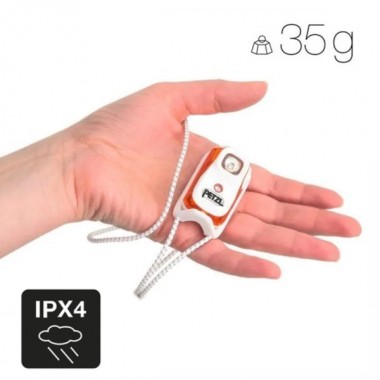 Фонарь налобный Petzl Bindi 200лм, оранжевый