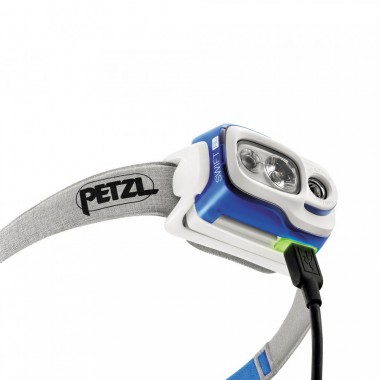 Фонарь налобный Petzl Swift RL, синий