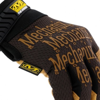 Перчатки Mechanix Work Leather Original Brown