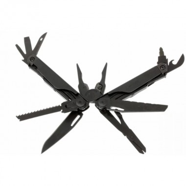 Мультитул LEATHERMAN Surge (black), 21 инстр, 11,5см, чехол нейлон
