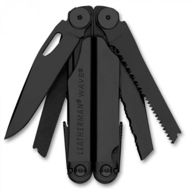 Мультитул LEATHERMAN Wave Plus Black, 18 инстр, 10см, чехол нейлон
