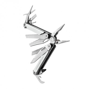 Мультитул LEATHERMAN Wave Plus, 18 инстр, 10см, чехол кожа