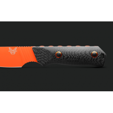 Нож BENCHMADE Raghorn, Carbon, S30V клинок оранж. P 10,2 см