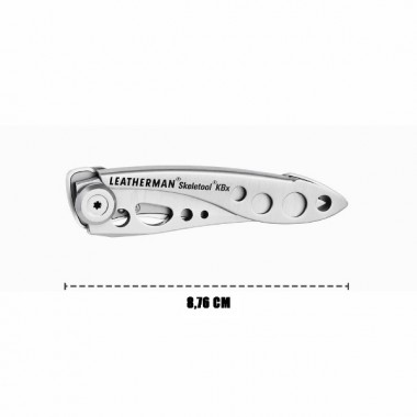 Нож LEATHERMAN Skeletool KBХ Stainless, 3 инстр, 10 см