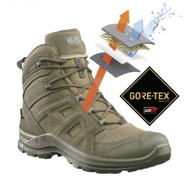 БОТИНКИ HAIX BLACK EAGLE ATHLETIC 2.0 V GTX MID/SAGE