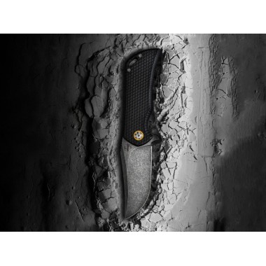 Нож складной BOKER Plus Golem, G10 Black, D2 клинок P 8,9 см