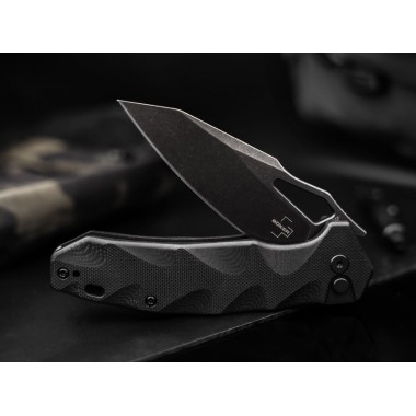 Нож складной BOKER Plus Kirke, G10 Black, Nitro-V клинок черн. P 8,6 см