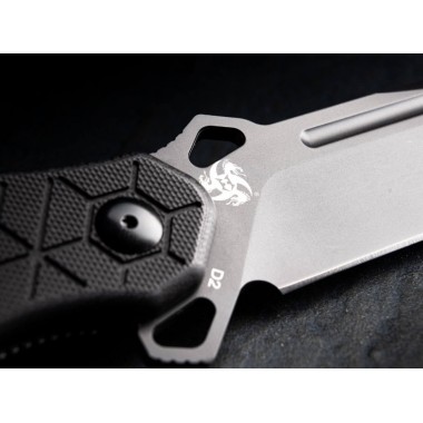 Нож складной BOKER Plus Yokai, G10 Black, D2 клинок черн. P 9,5 см