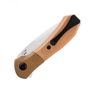 Нож складной BUCK 590 Paradigm Spring Assist, G-10 Brown, S35VN клинок P 7,6 см