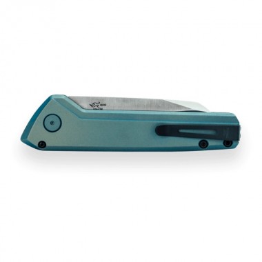 Нож складной BUCK 838 Wharncliffe Deploy Auto, Aluminum Blue, 154CM клинок P 7,9 см