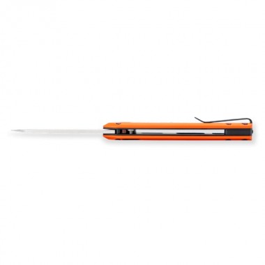Нож складной BUCK 838 Wharncliffe Deploy Auto, Aluminum Orange, 154CM клинок P 7,9 см