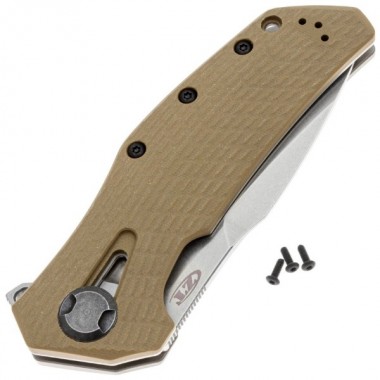 Нож складной ZERO TOLERANCE 0308, G10 Tan, CPM 20CV клинок P 9,6 см