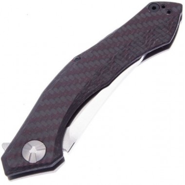 Нож складной ZERO TOLERANCE 0462, Carbon Black, CPM 20CV клинок P 9,3 см