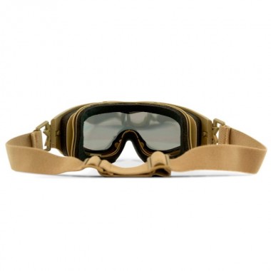 Маска защитная Wiley X WX Spear  (Frame: Matte Tan, Lens: Grey + Clear + Rust)