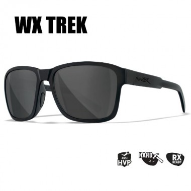 Очки защитные Wiley X WX Trek (Frame Matte Black, Lens Grey)
