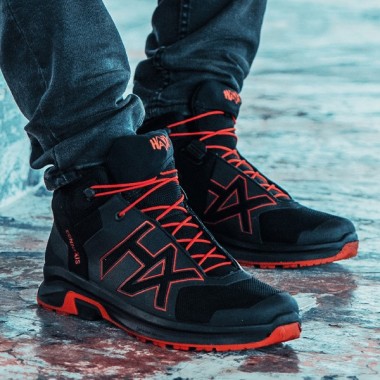 КРОССОВКИ HAIX CONNEXIS GO GTX MID black-fire