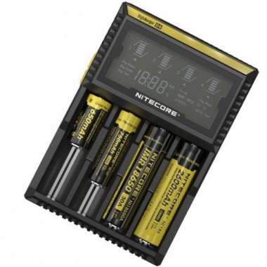 Зарядное устройство NITECORE D4 (IMR/Liion/LifeP04 26650-16340; Ni-MH/Ni-Cd AA-C)