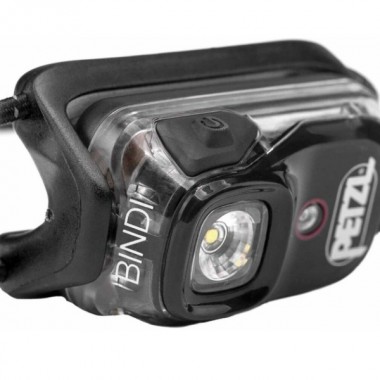Фонарь налобный Petzl Bindi 200лм, черный