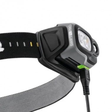Фонарь налобный Petzl Swift RL Pro 900лм, аккумуляторный, черный