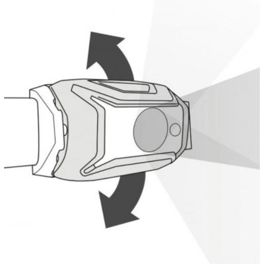 Фонарь налобный Petzl Tikka 350 лм, серый 