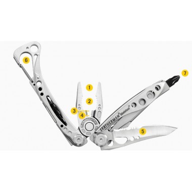 Мультитул LEATHERMAN Skeletool Tan, 7 инст, 10см