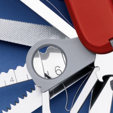 Нож перочинный Victorinox SwissChamp (1.6795) 91 мм 33 функции красный 