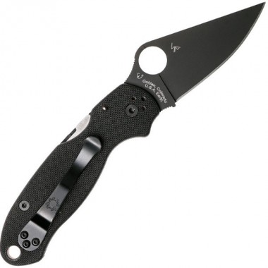 Нож складной SPYDERCO Para 3 G-10 Black/Black blade