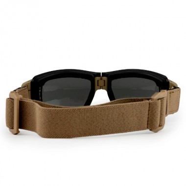 Очки защитные Wiley X WX Lynx (Frame: Matte Tan, Lens: Grey + Clear)