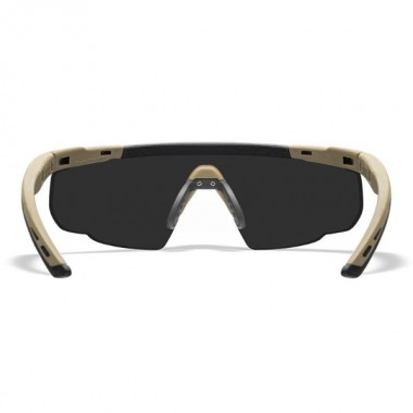 Очки защитные Wiley X WX Saber Advanced (Frame: Matte Tan, Lens: Clear   Grey   Rust)