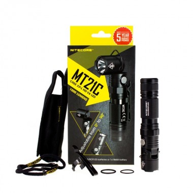 Фонарь NITECORE MT21C (1000 люмен, 184 метра, 2xCR123)