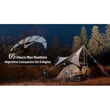 Фонарь кемпинговый NITECORE LR40 Army Green, 100 люмен, аккум. 4800mAh