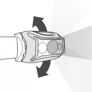 Фонарь налобный Petzl Actik Core 600 лм, красный