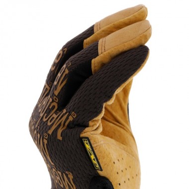 Перчатки Mechanix Work Leather Original Brown