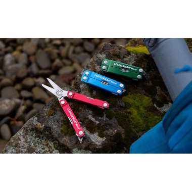 Мультитул LEATHERMAN Micra Green, 8 инстр, 6,5см, 51г