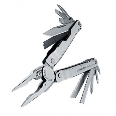 Мультитул LEATHERMAN Super Tool 300 Stainless, 19 инстр, 11,5см, чехол нейлон