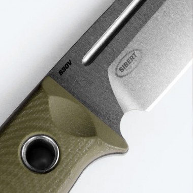 Нож BENCHMADE Mini Bushcrafter, G-10 OD Green, S30V клинок P 8,6 см