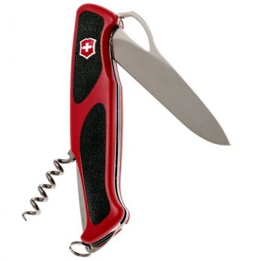 Нож перочинный Victorinox RangerGrip 63 (0.9523.MC) 130 мм 5 функций красный/черный