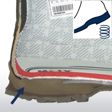 БОТИНКИ HAIX BLACK EAGLE ADVENTURE 2.2 GTX MID graphite-silver