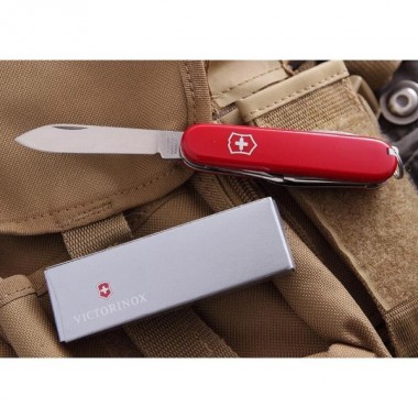 Нож перочинный Victorinox Tourist (0.3603) 84 мм 12 функций красный 
