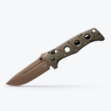Нож складной BENCHMADE Adamas, G-10 OD Green, Cru-Wear клинок P 9,7 см
