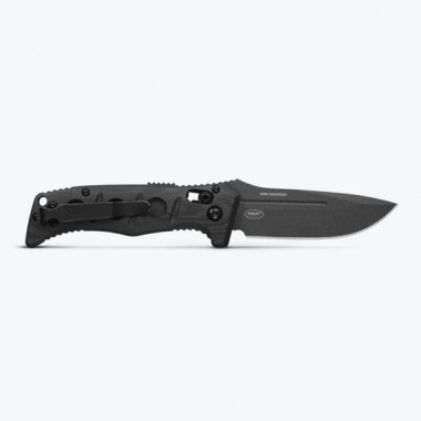 Нож складной BENCHMADE Mini Auto Adamas, G-10 Black, Cru-Wear клинок черн. P 8,3 см