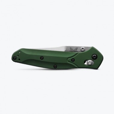 Нож складной BENCHMADE Osborne, Aluminum Green, S30V клинок P 8,6 см