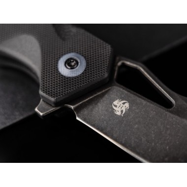 Нож складной BOKER Plus Kirke, G10 Black, Nitro-V клинок черн. P 8,6 см