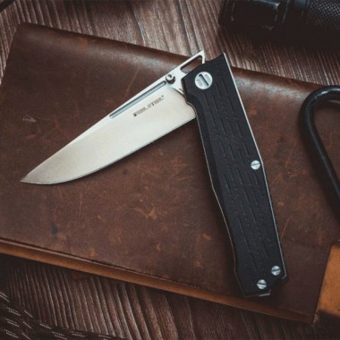 Нож складной Real Steel Rokot Black