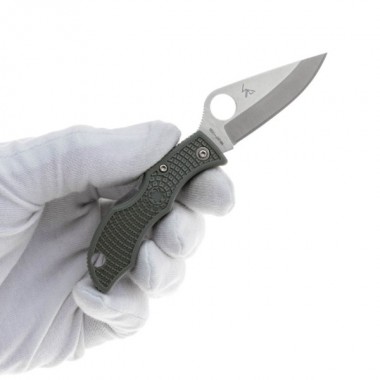 Нож складной SPYDERCO Ladybug 3 Foliage Green